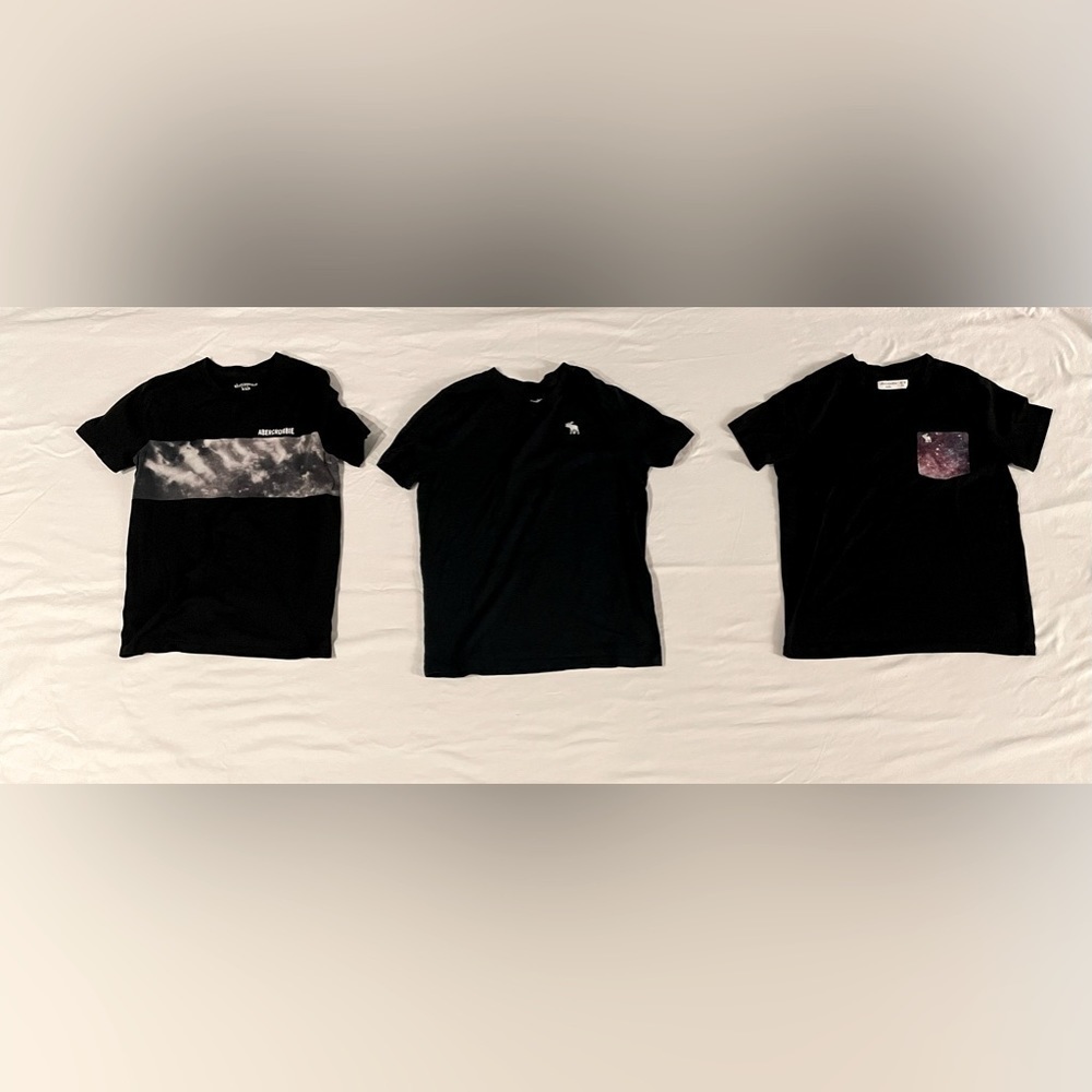 Abercrombie Kids Boys Half Sleeve shirts Lot of 3